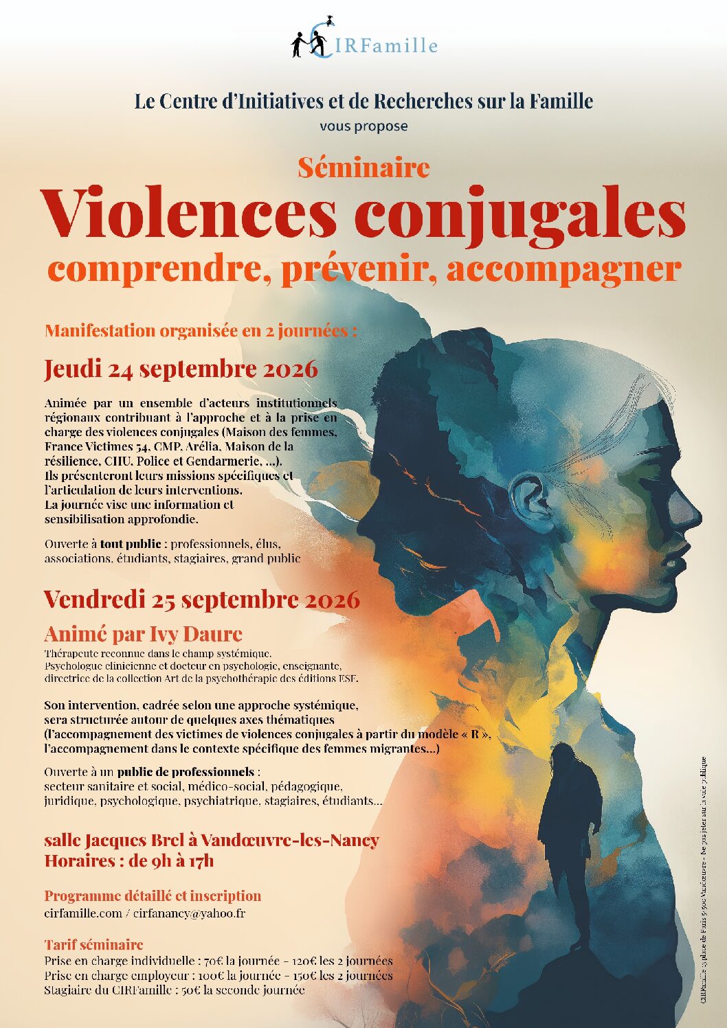 Image relative à la publication Séminaire Violences conjugales – comprendre, prévenir, accompagner